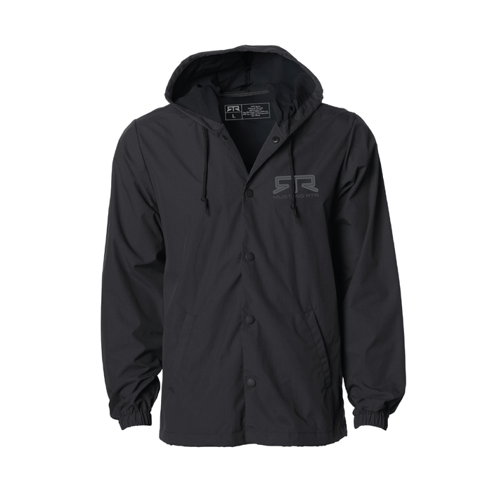 RTR LOGO HOODED COACHES JACKET